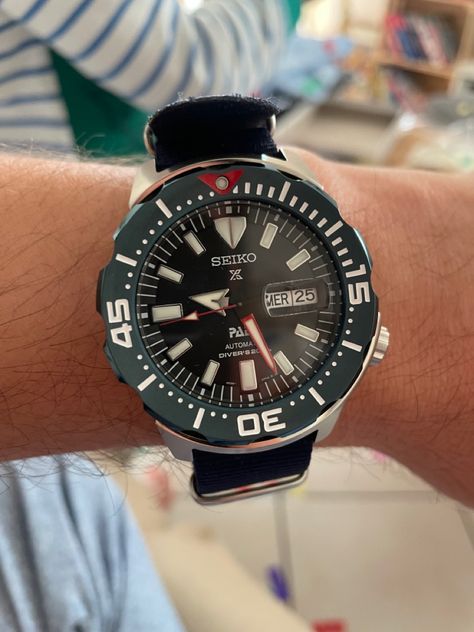 Seiko Monster Padi Nato Srpe27k1 Seiko Monster