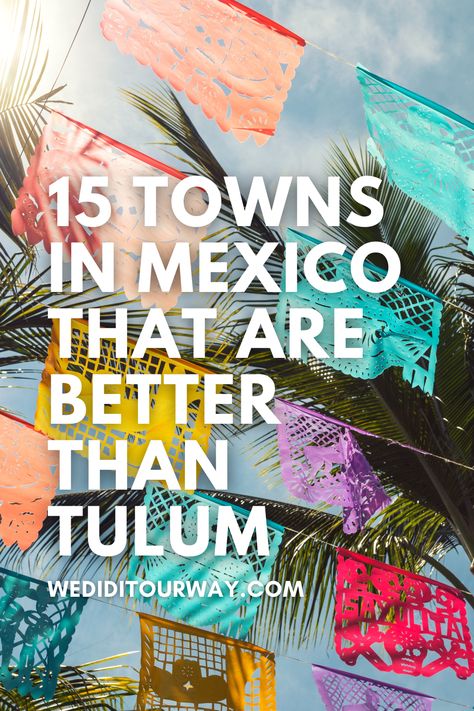 Mexico Vacation Destinations, Mexico Beaches, Tulum Travel, Explore Mexico, Amazing Beaches, Mexico Travel Guides, Travel Mexico, Mexico Travel Destinations, Beach Towns