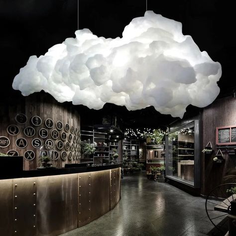 Cloud lamp diy