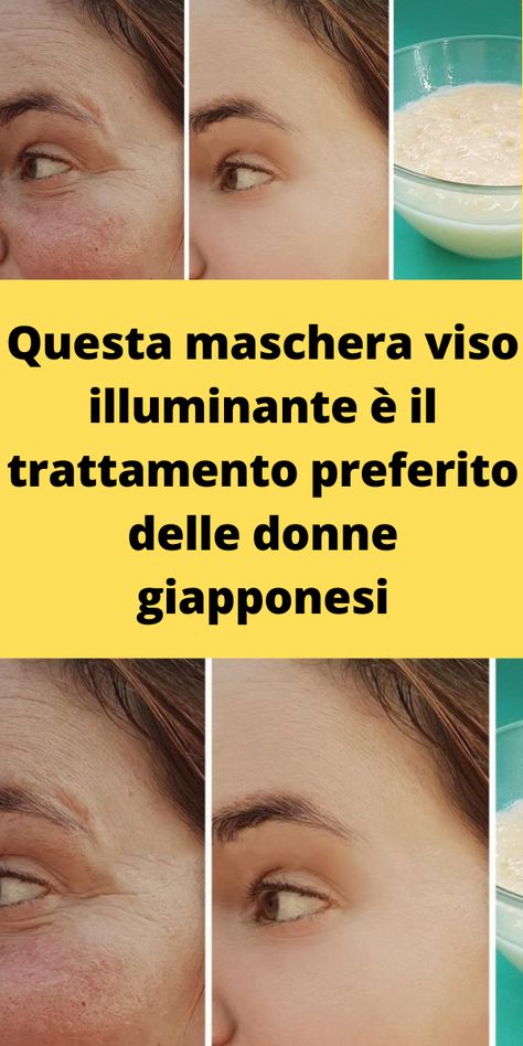 Questa maschera viso illuminante è il trattamento preferito delle donne giapponesi Strobing, Social Network, Influencer, Make Up, Baking, Beauty