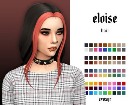 The Sims 4 Pc, Pelo Sims, The Sims 4 Packs, Sims 4 Game Mods, Sims 4 Mm Cc, Hairstyle Tutorials, Sims 4 Characters, Sims 4 Mm, Sims 4 Toddler