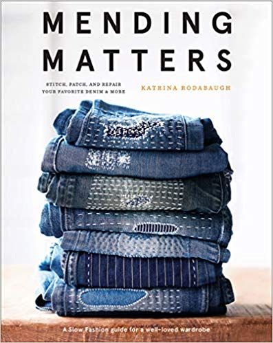 Sashiko Mending Matters – Book Review #craftbooks #books #craft #bookreviews #DIY  #diybooks  #diyguides  #bookrecommendations featured and reviewed by our Editors on CraftGossip Mending Matters, Tips Menjahit, Mending Clothes, Stitch Patch, The Mitten, Make Do And Mend, Sashiko Embroidery, Visible Mending, Slow Fashion Movement