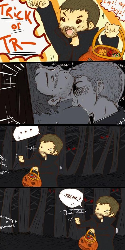 castiel:is that supposed to be funny? dean:no castiel: dean:it's h… #humor #Humor #amreading #books #wattpad Castiel Fanart, Supernatural Ships, Destiel Fanart, Supernatural Comic, Eric Kripke, Supernatural Fan Art, Dean And Castiel, Supernatural Pictures, Supernatural Destiel