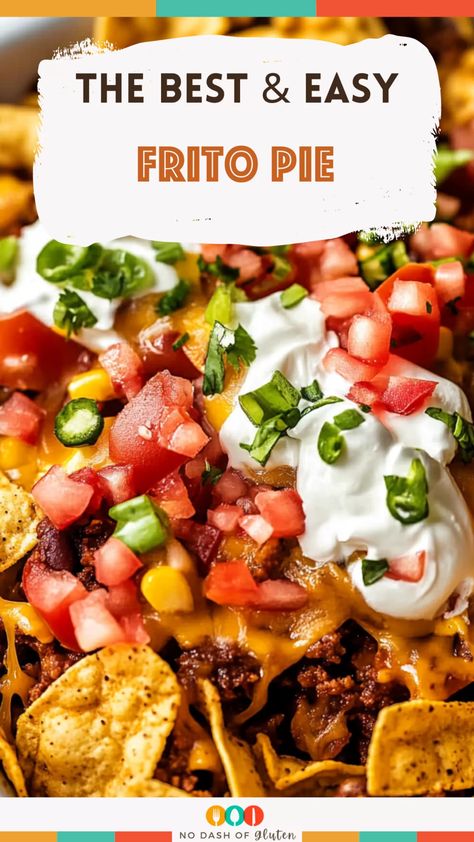 Frito Pie With Refried Beans, Upside Down Frito Pie, Taco Pie With Fritos, Brisket Frito Pie, Frito Boats Recipes, Frito Chili Pie Casserole, Mexican Frito Pie, Frito Pie Recipe Easy, Quick Mexican Dinner Ideas