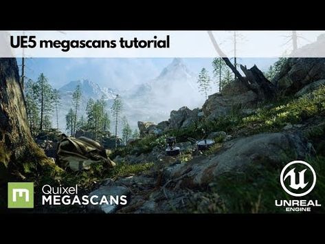 (92) Unreal Engine 5 + Quixel MegaScans Tutorial - YouTube Quixel Megascans, Unreal Engine, Step By Step, Engineering