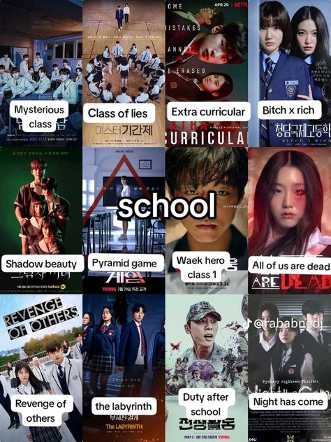 School Kdrama, Scary Movies To Watch, Kdrama Recommendation, Kdramas To Watch, Different Pictures, Movies To Watch Teenagers, Movie Hacks, New Movies To Watch, Tv Series To Watch