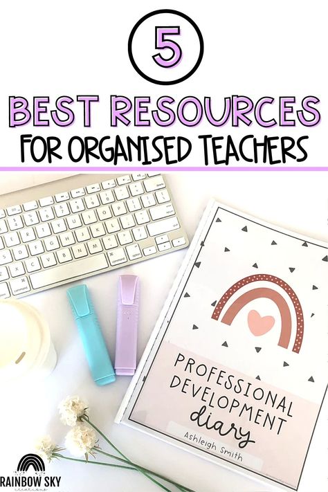 Let's talk about ways and resources teachers can stay organized during the school year. With easy to implement ideas this blog post shows every teacher what to use to for assessments, journaling, to-do lists, and more. Come read about our favorite binders, planner, storage, and more! Planner Storage, Teacher Checklist, Teacher Needs, Ideas For Teachers, Organisation Ideas, Classroom Organisation, Report Writing, Becoming A Teacher, What To Use