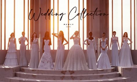 Wedding Collection - *Update* | Patreon Sims 4 Engagement Party Cc, The Sims 4 Wedding Cc, Sims 4 Wedding Venue Cc, Sims 4 Wedding Dress, The Sims 4 Lots, Sims 4 Patreon, Mod Hair, Free Sims 4, Free Sims