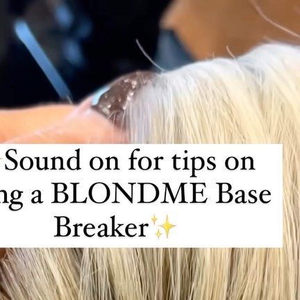 Kristen O’Donnell on Instagram: "I get so many questions on when/how to use a @schwarzkopfusa BLONDME Base Breaker - so then the sound on for tips!! A base breaker is ideal for a client who is in between highlight appointments. You can get up to one level of controller lift while using them. Let me know if you’ve tried them below ⬇️⬇️ @oneshothairawards #btconeshot2023_colorvideo #oneshothairawards @behindthechair_com @thebtcteam #schwarzkopfusa #blondme #btcxblondmepartner #behindthechair Base Break Blonde, So Many Questions, Shot Hair Styles, O Donnell, Blonde Color, Color Correction, Country Cottage, The Sound, Dark Hair