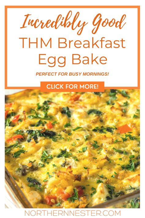 Looking for breakfast inspiration? Our incredible THM breakfast egg bake takes only a few minutes to prepare, and will keep you feeling full through to lunch! Great for batch cooking or feeding the whole family, try this tasty egg bake for busy weekday mornings! #THMbreakfast #thmeggbake #thmbreakfasteggs Thm Breakfast Casserole, Thm Breakfast Ideas, Breakfast For Christmas Morning, Breakfast For Christmas, Trim Healthy Mama Meal Plan, Thm Diet, Trim Healthy Mama Breakfast, Thm Meal Plans, Breakfast Trays