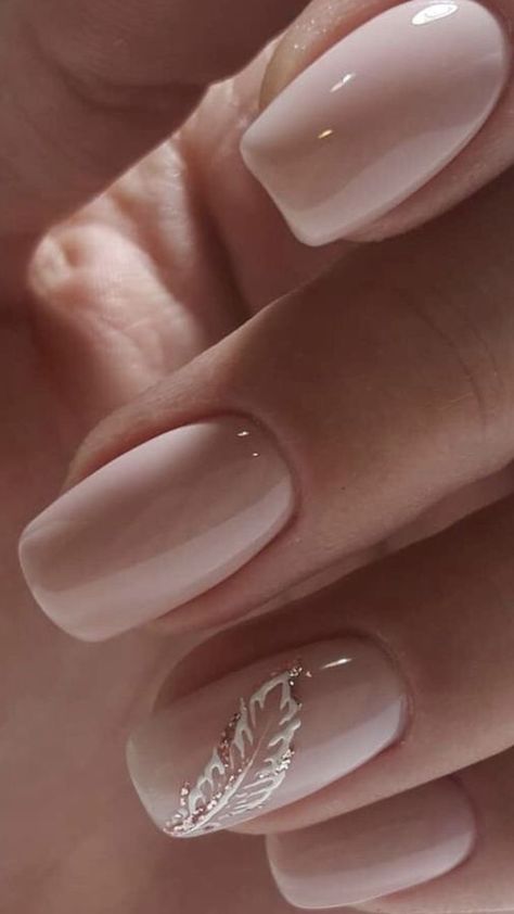 Natural Acrylic Nails, Manicure Nail Designs, Subtle Nails, Smink Inspiration, Her Nails, Work Nails, Blush Nails, Bride Nails, Uñas Acrilicas