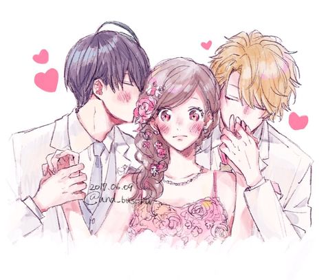 Manga || Anime Couple♡ Game~ A3! Anime Love Triangle, Couple Game, Triangle Art, Love Triangle, Manga Couple, Manga Couples, Anime Couple, Anime Love Couple, Manga Cosplay