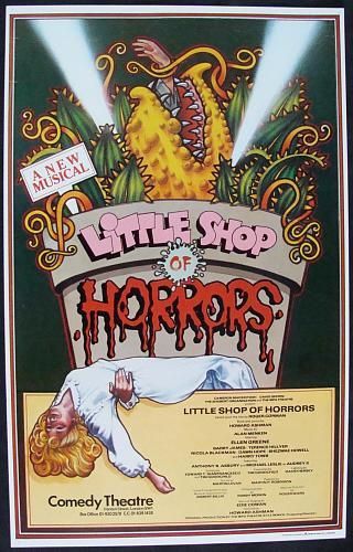 Ellen Greene, Comedy Theatre, Broadway Show, London Poster, Little Shop Of Horrors, Horror Posters, Theatre Nerds, Theatre Poster, Horror Movie Posters