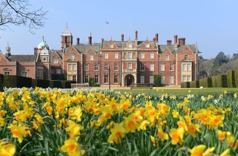 Favorite Flowers of the Royal Family | POPSUGAR Home Hillsborough Castle, Sandringham House, Sandringham Estate, Castles In Scotland, Royal Residence, Kensington Palace, Windsor Castle, The Royal Family, Country Estate