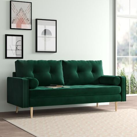 Bottle Green Sofa, Mid Century Modern Sofa, Green Sofa, Convertible Sofa Bed, Upholstered Bed Frame, Three Seater Sofa, Convertible Sofa, Loveseat Sofa, Bottle Green