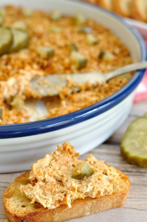 Nashville Hot Chicken Dip, Spicy Chicken Dip, Hot Chicken Dip, Delicious Dips Recipes, Nashville Hot Chicken, Nashville Hot, Dip Recipes Easy, Appetizers Recipes, Chicken Dip