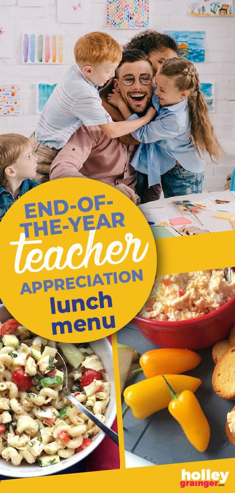 Meals For Teacher Appreciation, Teacher Soup Luncheon, Teacher Appreciation Sandwich Lunch, Bbq Teacher Appreciation Lunch, Fall Teacher Appreciation Luncheon, Teacher Luncheon Ideas, Teacher Appreciation Lunch, Spiced Pecans, Making Lunch