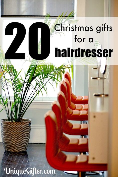 20 Christmas Gifts for a Hairdresser Hair Stylist Client Gifts, Gifts For Your Hair Stylist, Hair Dresser Christmas Gift Ideas, Gift Ideas For Hairdressers Christmas, Gifts For Hairdresser Christmas, Hairdresser Christmas Gift, Gift Ideas For Hairdressers, Christmas Gift For Hairdresser, Gifts For Hairdresser