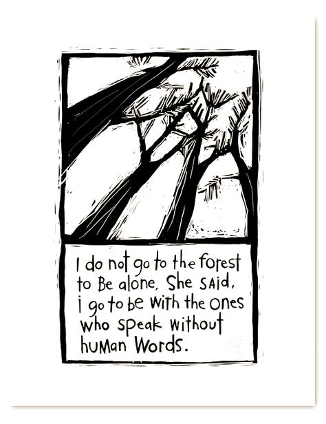 Daughter Of The Forest, Forest Art, Story Writing, Print Artist, She Said, Wisteria, Pretty Words, Linocut, The Forest