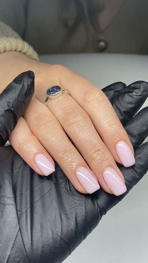 Summer Nail Inspiration for Your 2024 Manicure - Boss Babe Chronicles Short Nail Coffins, Squared Off Nails, Squared Round Nails, Squared Rounded Nails, Round Or Square Nails, Short Nails Rounded Square, Short Acrylic Nails Shapes, Nail Ideas Square Round, Square Round Nails Acrylic