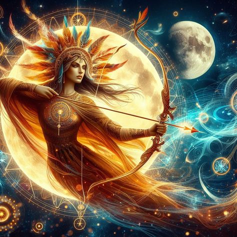 The Moon in Sagittarius – AstroVibes Astrology Artwork, Sagittarius Wallpaper, Moon In Sagittarius, Sagittarius Art, Sagittarius Tattoo, Sagittarius Girl, Creative Profile Picture, Celestial Art, Zodiac Art