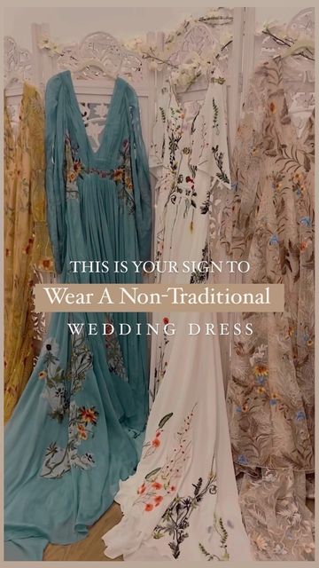 Non Traditional Wedding Dress Boho, Non Traditional Wedding Dress Colors, Wedding Dress Colors, Non Traditional Wedding Dress, Nontraditional Wedding Dress, Traditional Wedding Dress, Non Traditional Wedding, Traditional Wedding Dresses, Nontraditional Wedding