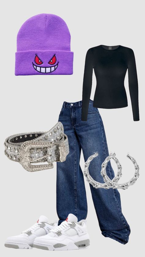 I 💜 gengar #gengar #y2kbling #y2k #y2koutfit #bling #rhinestone Gengar Outfit, Aesthetic Outfits, Connect With People, Your Aesthetic, Creative Energy, Energy, Clothes