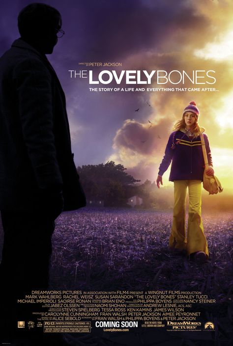 Lovely Bones Movie, Susie Salmon, Bones Movie, To The Bone Movie, Lovely Bones, The Lovely Bones, Stanley Tucci, Susan Sarandon, Fantasy Films