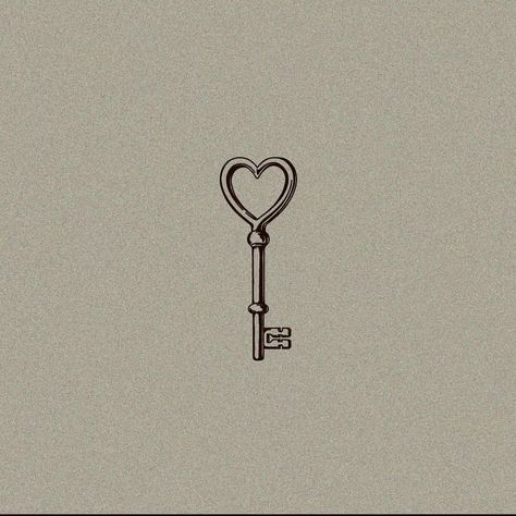 Padlock And Key Tattoo, Heart Shaped Tattoo Ideas, Fine Line Key Tattoo, Key And Locket Tattoo, Key Heart Tattoo, Lovesick Tattoo, Key Tattoos For Women, Fearless Tattoos, Flash Tattoos For Women