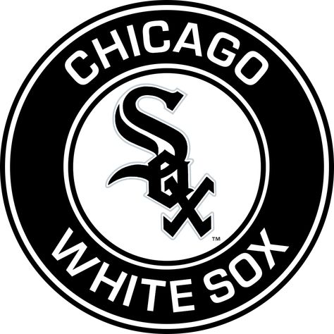 Chicago White Sox - Chicago-EUA Chicago White Sox Logo, Chicago Logo, Blood Photos, Red Sox Logo, Frat Coolers, Mlb Logos, Baseball Art, Unicorn Invitations, Chicago Sports