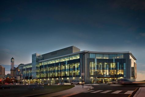 A beautiful shot of Sheridan HMC campus at dusk. Sheridan College, Oakville Ontario, Cover Photo, Beautiful Space, New Photo, Cover Photos, Ontario