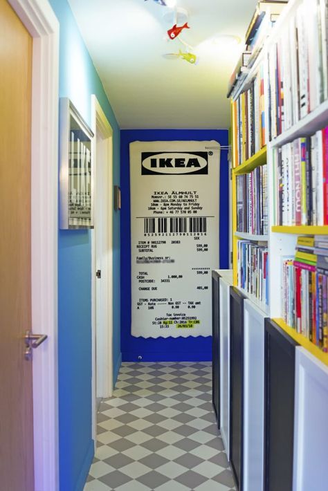 A Neon Manchester Flat Inspired by Nickelodeon and Memphis Design | Apartment Therapy Memphis Design Interior, Big Brother House, Vintage Ikea, Ikea Catalog, Neon Box, Memphis Milano, Edward Scissorhands, Memphis Design, Colorful Home