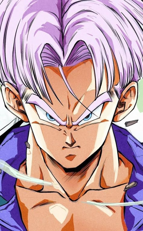 Mirai Trunks, Dbz Drawings, Byakuya Kuchiki, Dragon Ball Tattoo, Dbz Characters, Future Trunks, Dragon Ball Painting, Dragon Ball Super Artwork, Dbz Art