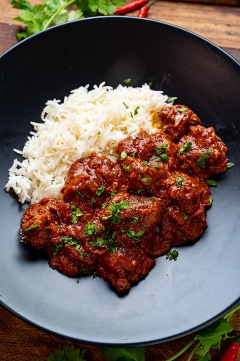 Lamb Madras Lamb Madras Curry, Lamb Madras Recipe, Lamb Madras, Curry Meals, Madras Recipes, Sugar Showpiece, Beef Cake, India Recipes, Fall Hygge