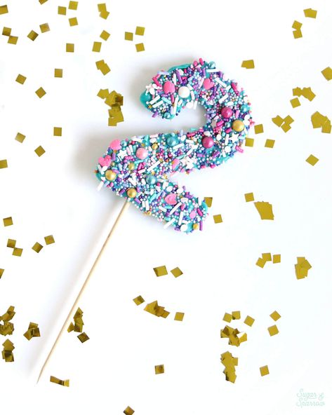 Chocolate Cake Toppers Diy, Diy Number Cake, Sprinkles Photography, Homemade Cake Topper, Fondant Numbers, Chocolate Cake Toppers, Chocolate Toppers, Happy Birthday Topper, Cake Toppers Birthday