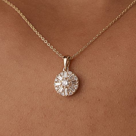 Necklaces – Page 6 – FERKOS FJ Diamond Cluster Pendant Necklace, Diamond Necklaces Design, Round Diamond Pendant Design, Antique Diamond Pendant, Custom Diamond Necklace, Resetting Diamonds Ideas Pendant, Art Deco Diamond Necklace, Dinner Rings, Rose Gold Jewelry Necklace