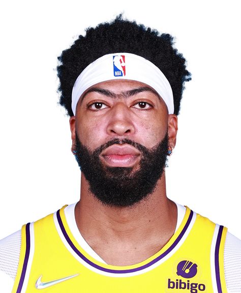 Anthony Davis suffered a head injury during Game 5 of the Warriors-Lakers series... - NBA Pelicans Basketball, American Games, Yearbook Photos, Boys Basketball, Anthony Davis, Sit Out, Utah Jazz, Los Angeles Lakers, Lebron James