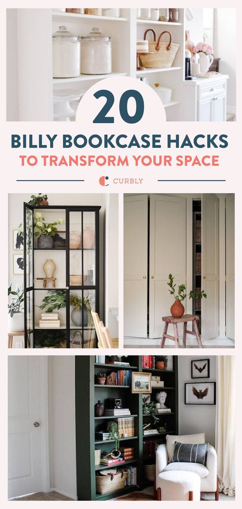 Transform your home with these brilliant Billy bookcase hacks! From stylish storage solutions to creative displays, these ideas will inspire you to maximize space and personalize your bookcase. #BillyBookcaseHacks #HomeDecorInspiration #DIYStorageSolutions Billy Bookcase Office, Billy Hack, Alcove Shelving, Billy Ikea, Billy Bookcase Hack, Ikea Billy Bookcase Hack, Ikea Billy Bookcase, Mud Room Storage, Bookcase Design