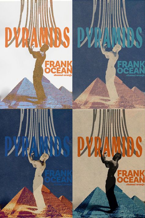 Pyramid Frank Ocean Poster, Pyramids Frank Ocean Poster, Frank Ocean Print, Pyramids Frank Ocean, Frank Ocean Poster, Frank Ocean Wallpaper, College Poster, Summer Poster, Music Poster Design