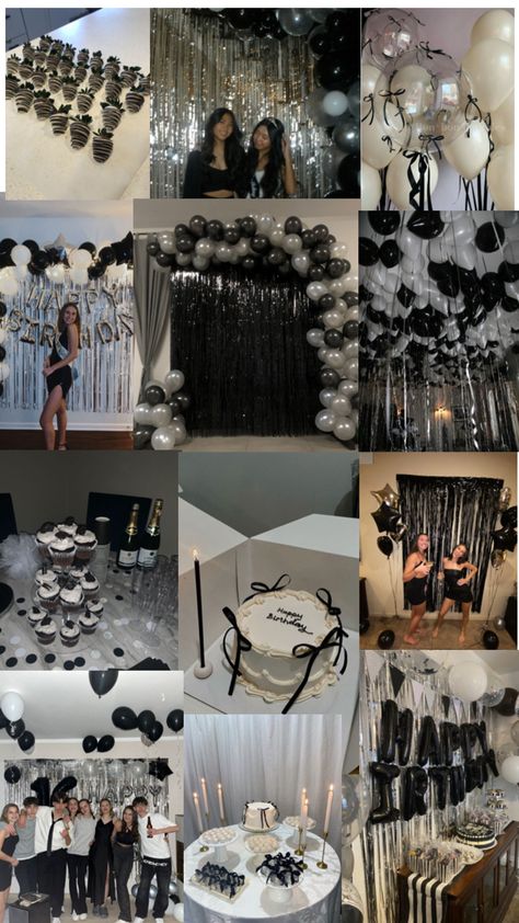 Black Tie Birthday Party, Birthday Plan Ideas, 28th Birthday Ideas, 18th Party Ideas, 14th Birthday Party Ideas, 15th Birthday Party Ideas, 18th Birthday Party Themes, Sweet Sixteen Birthday Party Ideas, 18th Birthday Decorations