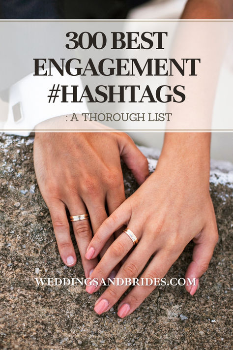 The perfect way to announce your engagement on social media. Announcing Engagement On Social Media, Engagement Announcement Facebook, Ways To Announce Engagement, Engagement Songs, Engagement Hashtags, Creative Photo Ideas, Engagement Goals, Engagement Announcement Photos, Engagement Humor