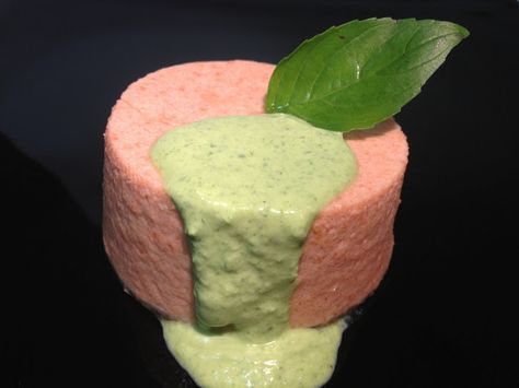 Tomato Mousse, Savory Dessert, Basil Sauce, Mousse Recipes, Wine And Dine, Plant Based Diet, Basil, Plant Based, Sauce