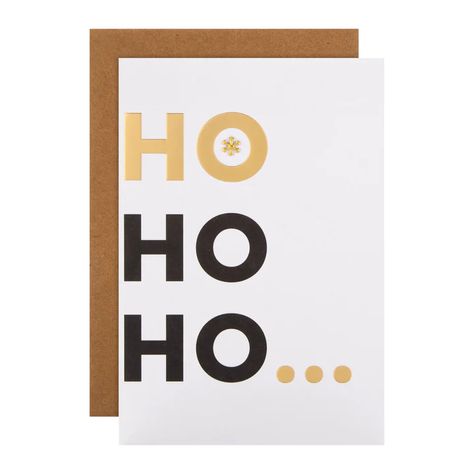 Christmas Cards | Christmas Greetings Cards | Hallmark UK Golden Paper, Branded Envelope, Trends 2025, Hallmark Greeting Cards, Paper Snowflake, Paper Snowflakes, Celebrate Christmas, Ho Ho Ho, Brown Kraft