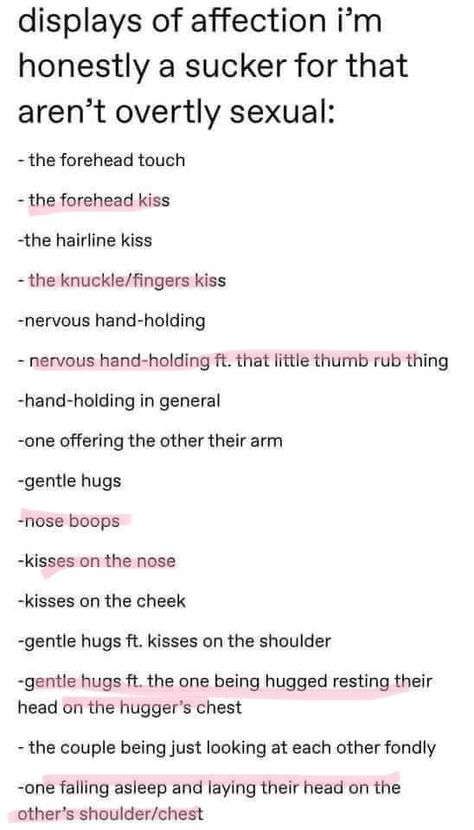 Kiss Synonyms, Ways To Describe A Kiss Writing, How To Hint Romance Between Characters, Types Of Romantic Tropes, How To Write A Kiss, How To Write Characters Falling In Love, Writing Jealousy, Forehead Kiss Drawing, Writing Expressions