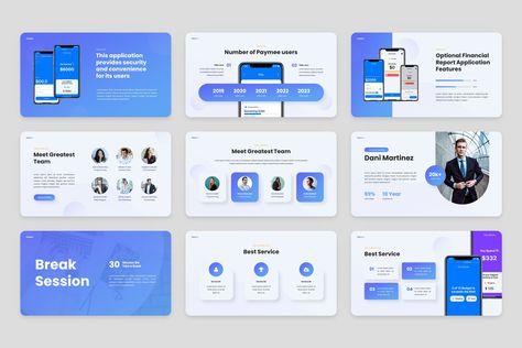 App Presentation Design, Application Presentation, Sales Deck, Ui Design Dashboard, Presentation Slides Design, Process Design, Powerpoint Tutorial, Presentation Deck, Presentation Design Layout