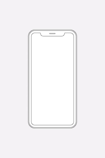 Phone Outline, Flower Outline, Design Element, Phone Wallpaper, Vector Free, Mobile Phone, Vector Illustration, How To Draw Hands, Doodles