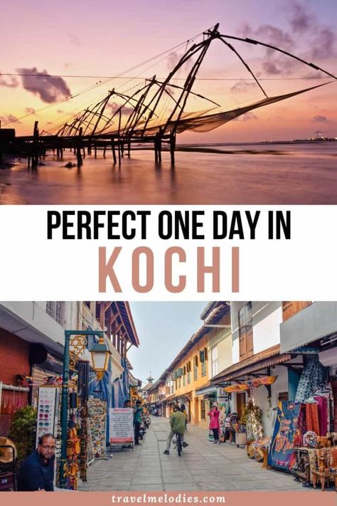 kochi | kochi travel | kochi travel guide | kerala kochi travel | fort kochi travel | kochi india travel | places to travel in kochi | day out in kochi | kochi day | kochi itinerary | fort kochi itinerary | kochi kerala | kochi india | kochi city india | fort kochi india | things to do in kochi india | #kochi #kochikerala #kochiindia #kochiitinerary #cochinindia #cochinindiatravel #cochinindiakerala #travelmelodies Kochi India, Kochi Japan, Kochi Travel, Chombr Kochi, Fort Kochi Beach, Cochin India, Jew Street Kochi, Kerala Travel, India Travel Places