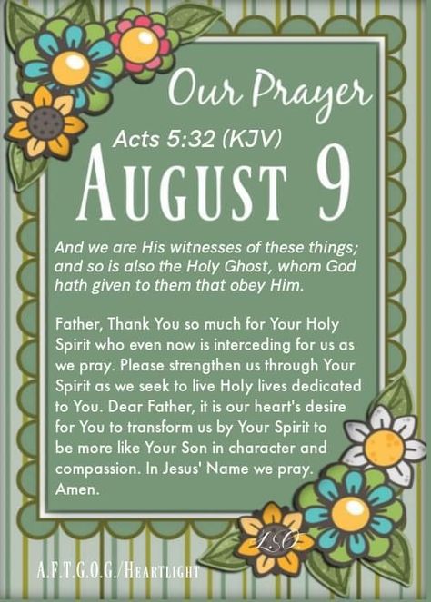 August Blessings, Servants Heart, Week Quotes, Daily Blessings, Daily Wisdom, Daily Calendar, Good Morning Beautiful Images, God Will Provide, Daily Devotions