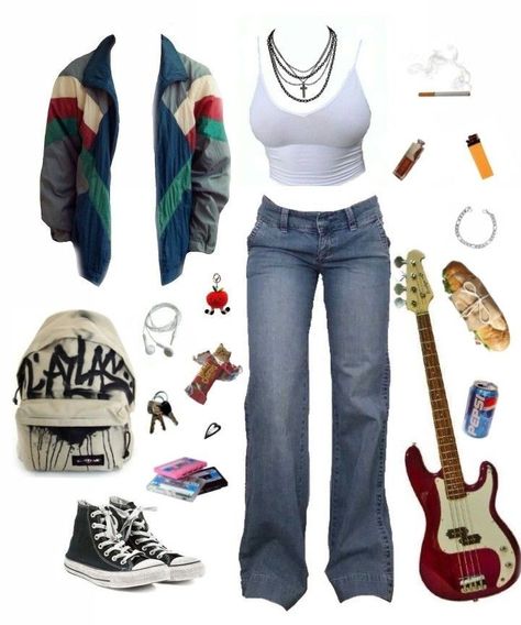 Hippy Summer, Realistic Outfits, University Outfits, 90’s Outfits, Moda Hippie, 2000s Clothes, Earthy Outfits, Fit Ideas, Cute Comfy Outfits