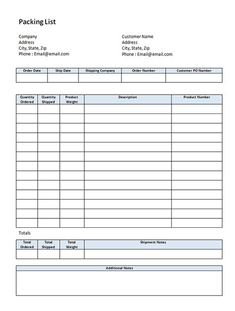 Blank Packing List Template - Download in Microsoft Word Blank Packing List, Packing List Template, Holiday Packing Lists, Rubric Template, Microsoft Word Document, Packing List For Vacation, Packing Checklist, Checklist Template, Document Templates